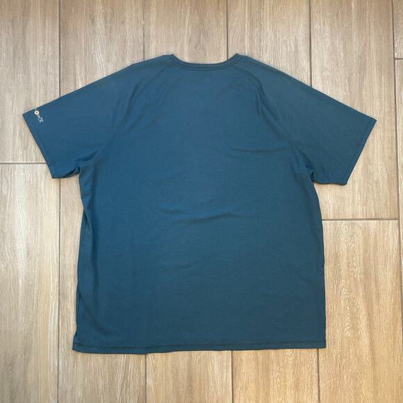 Carhartt 2XL Relaxed Fit Blue Pocket Workwear Tee Shirt Fall 2018 Men's - Picture 2 of 10